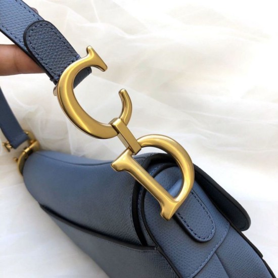 Replica Christian Dior Saddle Bag M0446 Blue
