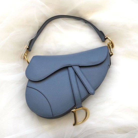 Replica Christian Dior Saddle Bag M0446 Blue