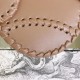 Replica Christian Dior Grooved Edge Saddle Bag Brown