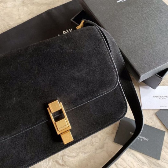 Replica YSL Saint Laurent Carre Satchel Smooth Leather Bag