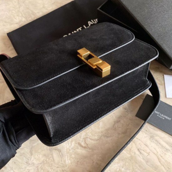 Replica YSL Saint Laurent Carre Satchel Smooth Leather Bag