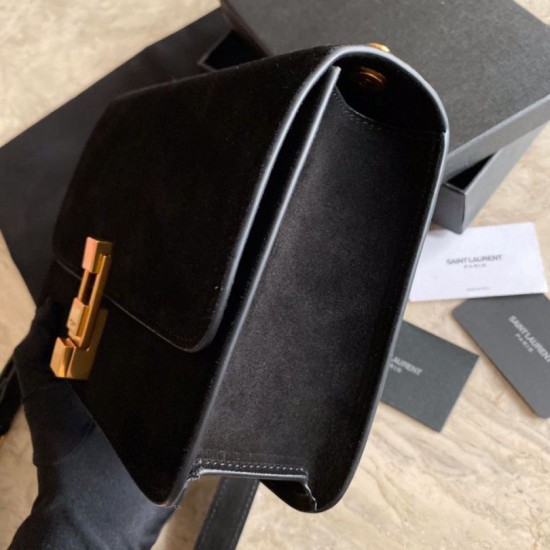 Replica YSL Saint Laurent Carre Satchel Smooth Leather Bag