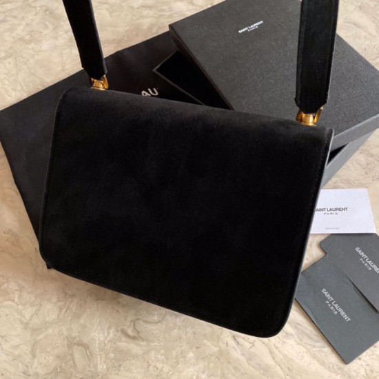 Replica YSL Saint Laurent Carre Satchel Smooth Leather Bag