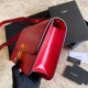Replica YSL Saint Laurent Carre Satchel Bag Red