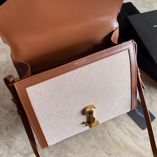 Fake YSL Saint Laurent Cassandra Medium Top Handle Bag Replica
