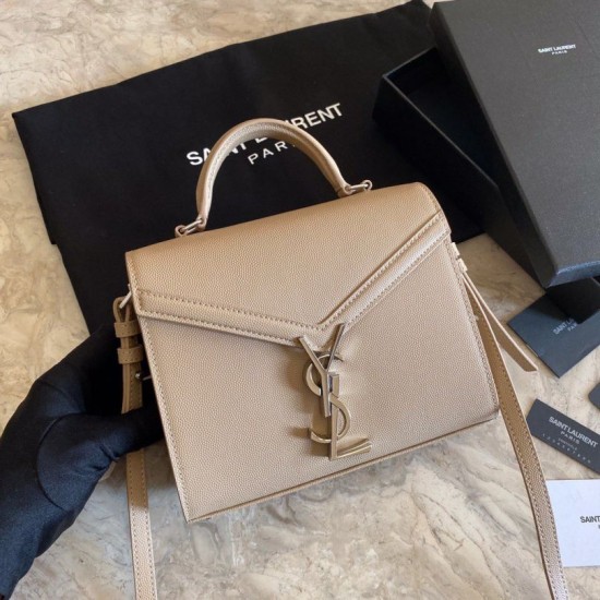 Fake YSL Saint Laurent Cassandra Medium Bag Apricot Replica Replica YSL Saint Laurent Cassandra Medium Bag Apricot