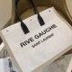 Replica YSL Saint Laurent Rive Gauche Tote Bag Beige