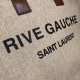 Replica YSL Saint Laurent Rive Gauche Tote Bag Gray