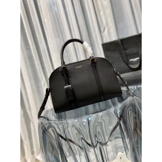 Replica YSL Saint Laurent Lock Baby Duffle Bag Black