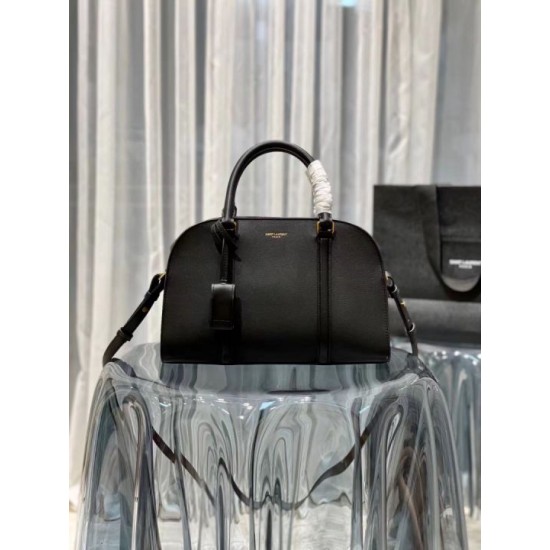 Replica YSL Saint Laurent Lock Baby Duffle Bag Black