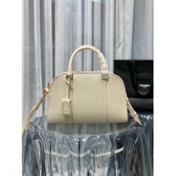 Replica YSL Saint Laurent Lock Baby Duffle Bag Beige