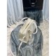 Replica YSL Saint Laurent Lock Baby Duffle Bag Beige