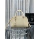 Replica YSL Saint Laurent Lock Baby Duffle Bag Beige