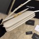 Fake YSL Saint Laurent Le Maillon Satchel Bag Beige Replica