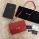 Fake YSL Saint Laurent Le Maillon Satchel Bag Red Replica
