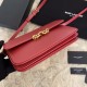 Fake YSL Saint Laurent Le Maillon Satchel Bag Red Replica