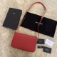 Fake YSL Saint Laurent Le Maillon Satchel Bag Red Replica