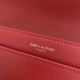 Fake YSL Saint Laurent Le Maillon Satchel Bag Red Replica