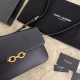 Fake YSL Saint Laurent Le Maillon Satchel Bag Black Replica