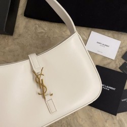 Replica YSL Saint Laurent hobo bag White Replica YSL Saint Laurent hobo bag White