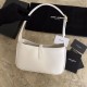 Replica YSL Saint Laurent hobo bag White