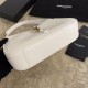 Replica YSL Saint Laurent hobo bag White