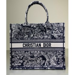 Fake Christian Dior Book Tote Dark Blue Replica Replica Christian Dior Book Tote Dark Blue