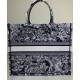 Replica Christian Dior Book Tote Dark Blue