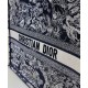 Replica Christian Dior Book Tote Dark Blue