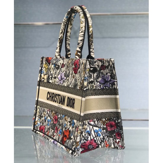 Replica Christian Dior Small Book Tote Gray