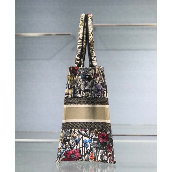 Replica Christian Dior Small Book Tote Gray