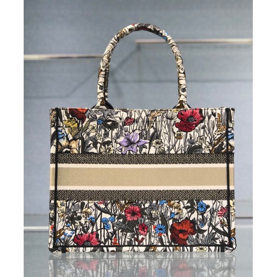 Replica Christian Dior Small Book Tote Gray