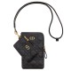 Fake Christian Dior Caro Multifunctional Pouch Black Replica