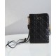 Fake Christian Dior Caro Multifunctional Pouch Black Replica