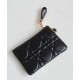 Fake Christian Dior Caro Multifunctional Pouch Black Replica