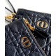 Fake Christian Dior Caro Multifunctional Pouch Black Replica