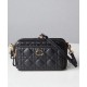 Fake Christian Dior Caro Double Pouch Replica