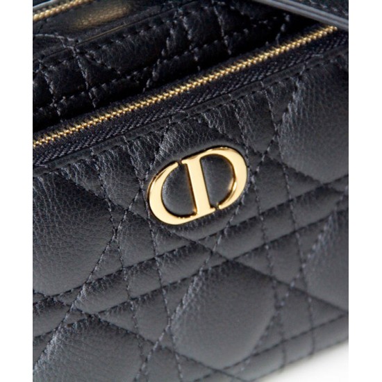 Fake Christian Dior Caro Double Pouch Replica