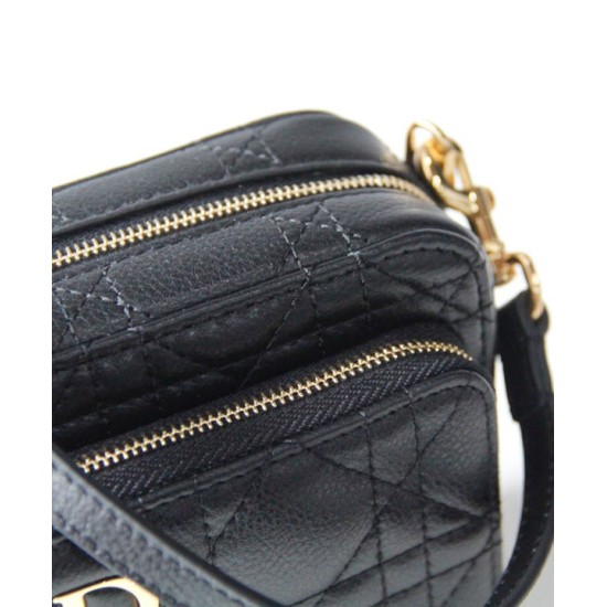 Fake Christian Dior Caro Double Pouch Replica