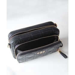 Fake Christian Dior Caro Double Pouch Replica