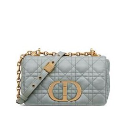 Replica Christian Dior Dior Caro Bag Gray
