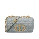 Replica Christian Dior Dior Caro Bag Gray