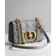 Replica Christian Dior Dior Caro Bag Gray