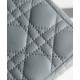 Replica Christian Dior Dior Caro Bag Gray