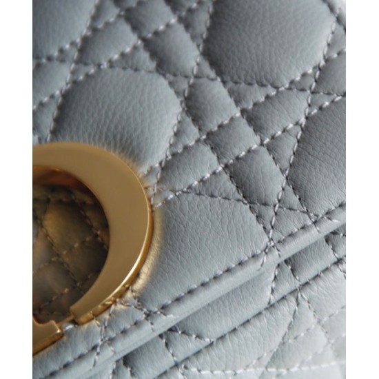 Replica Christian Dior Dior Caro Bag Gray