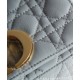 Replica Christian Dior Dior Caro Bag Gray
