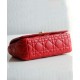 Fake Christian Dior Small Dior Caro Bag Red Replica