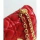 Fake Christian Dior Small Dior Caro Bag Red Replica