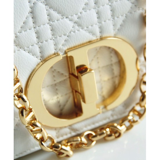 Replica Christian Dior Dior Caro Bag White