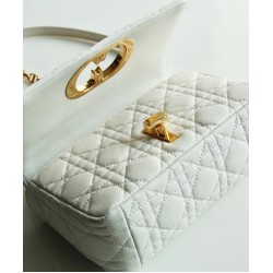 Fake Christian Dior Dior Caro Bag White Replica Replica Christian Dior Dior Caro Bag White